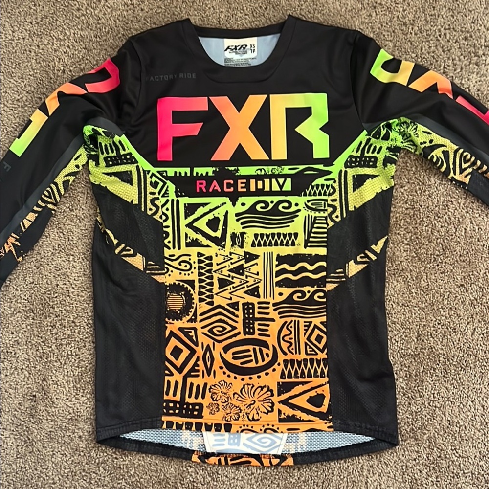 FXR- Factory Ride Moto Shirt, XS, gently used.